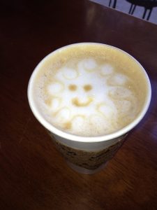 An adorable cappuccino.